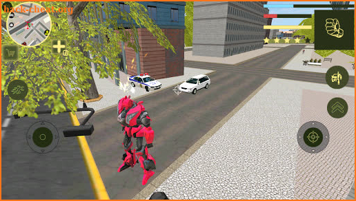 Robot Car Game - Robot Transforming Games screenshot