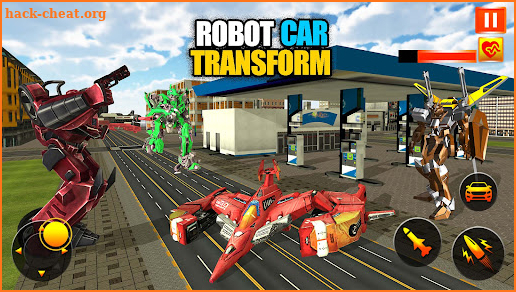 Robot Car Transform Shooter screenshot