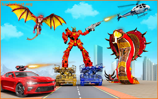 Robot Car Transformation screenshot