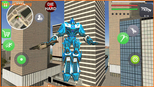 Robot Car Transforme Superhero Rescue Mission screenshot