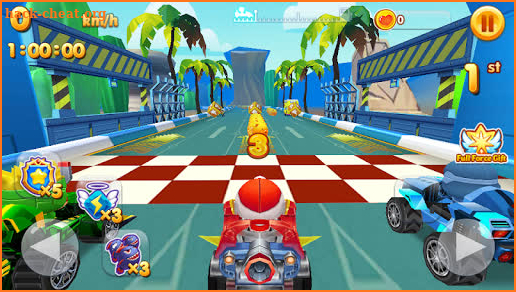 Robot Car Transformers Racing Track screenshot
