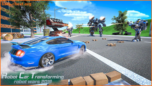 Robot Car Transforming: Futuristic Robot Battle screenshot