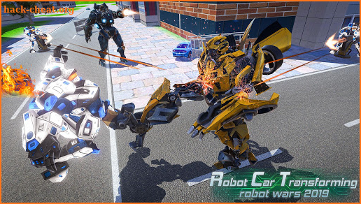 Robot Car Transforming: Futuristic Robot Battle screenshot