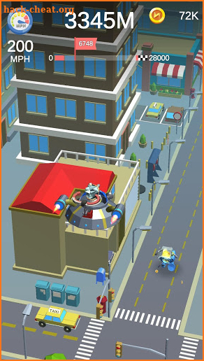 Robot Crash 3D screenshot