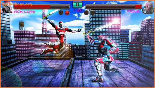 Robot Fighting Game - Steel Robots Kung Fu Fight screenshot