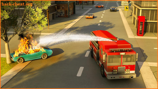 Robot Fire Fighter Rescue Truck screenshot