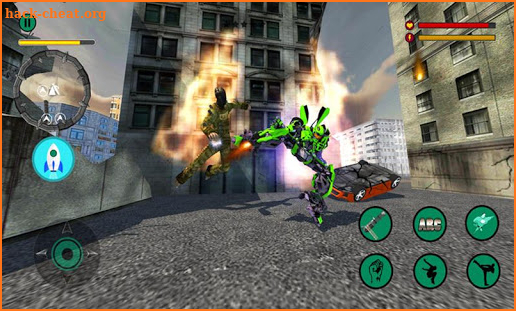 Robot Flash Stickman hero: Multi robot transform screenshot