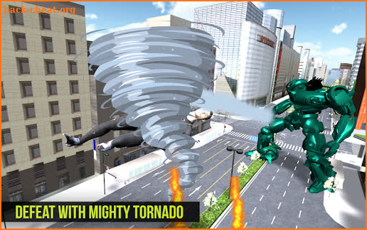 Robot Futuristic Tornado:Robot Transformation 2020 screenshot