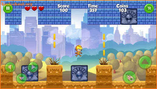 Robot Hero Boy Town Adventure screenshot