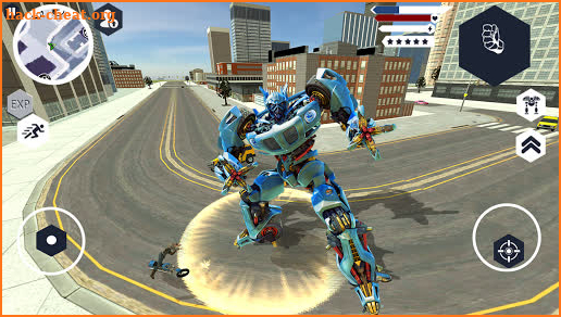 Robot Machin Car Transformer - Robot Car Games screenshot