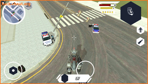 Robot Mamoth Giant robot fighting game screenshot