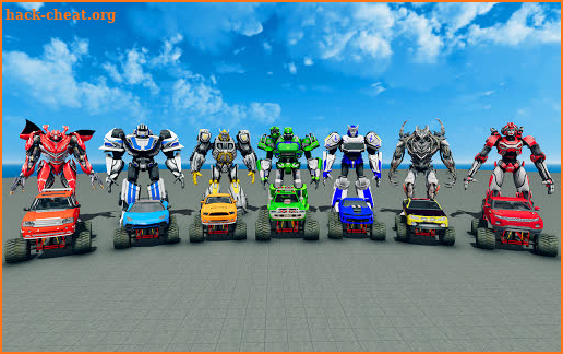 Robot Monster Truck: Future Robot Transform Game screenshot