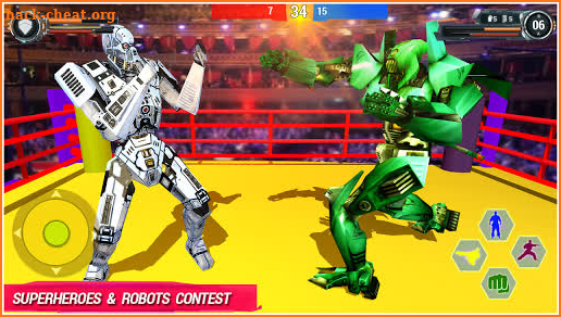 Robot Ring Fight Battle: Robots Fighting Games screenshot