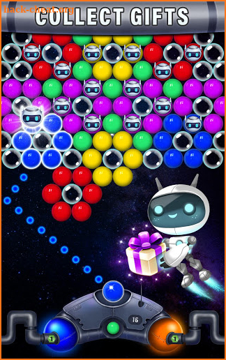 Robot Rush Bubble screenshot
