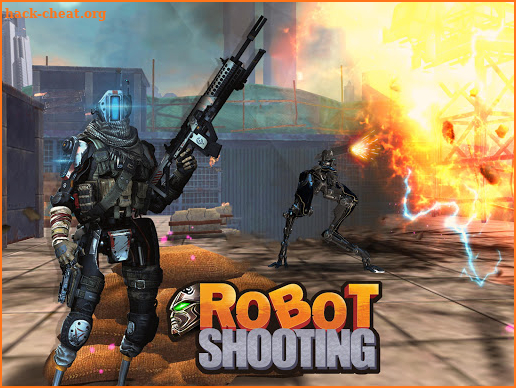 Robot Shooting War Games: Robots Battle Simulator screenshot