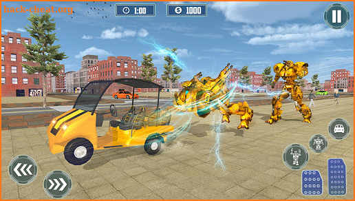 Robot Shopping Mall Taxi Driver screenshot