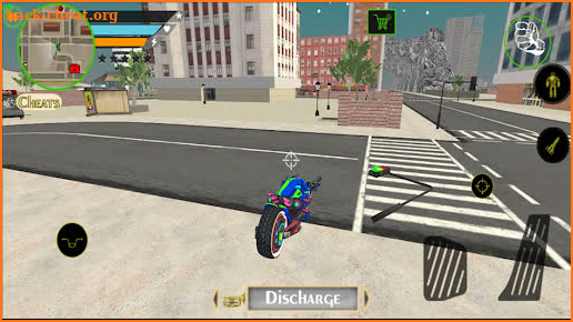 Robot Stickman Spider Rope Hero Bike Transformer screenshot