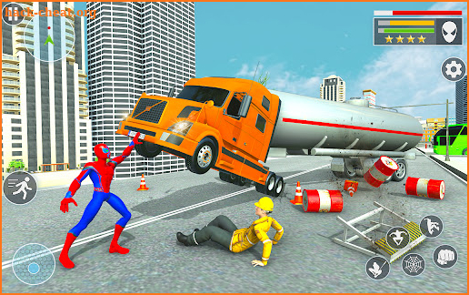 Robot Superhero Rescue Mission screenshot