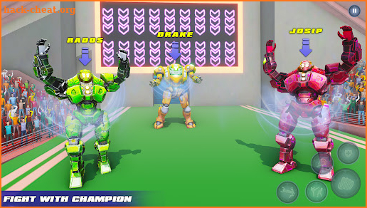 Robot Superhero Wrestling Game screenshot