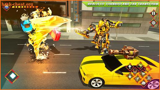 Robot tornado transform Shooting games 2020 screenshot