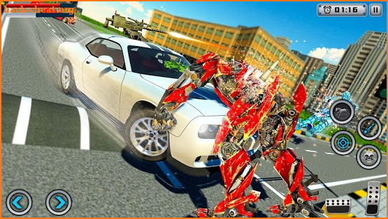 Robot Unicorn Muscle Car Robot Transforming Game screenshot