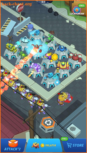 Robot VS Zombie: Age of Virus screenshot