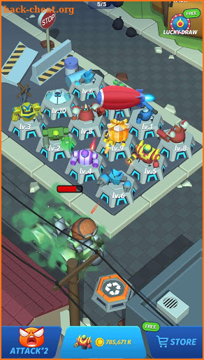 Robot VS Zombie: Age of Virus screenshot