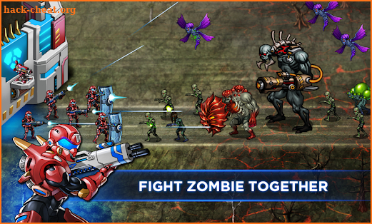 Robot Vs Zombies Game screenshot
