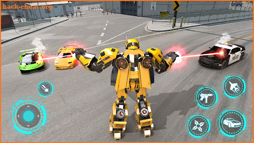 Robot War: Car Transform Game screenshot