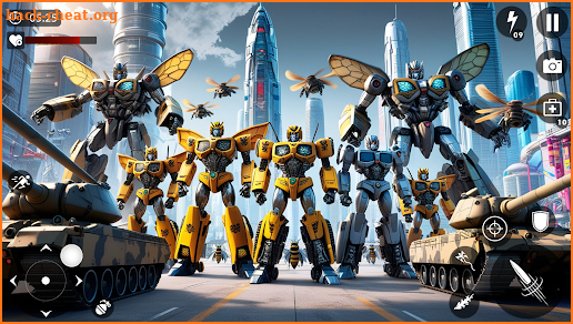 Robot War Robot Shooting Games screenshot