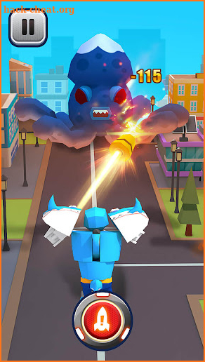 Robot Warrior 3D screenshot