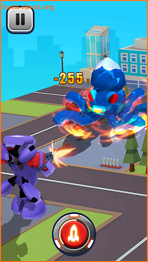 Robot Warrior 3D- Henshin War screenshot