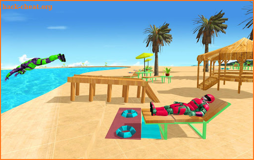 Robot Water Slide screenshot
