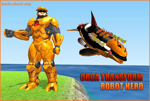 Robot Whale Attack: Orca Whale Transform Robot screenshot