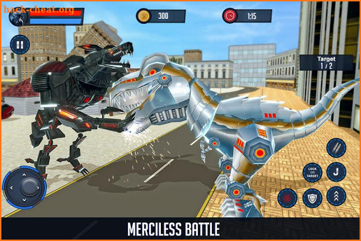 Robot Wolf Hero: City Rampage screenshot
