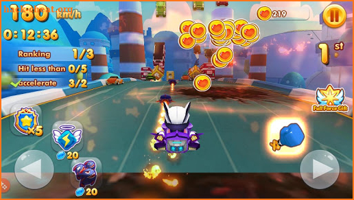 Robots Furious Race 3D screenshot