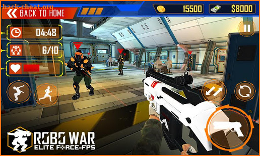 Robots War Shooting Sim 2017 screenshot
