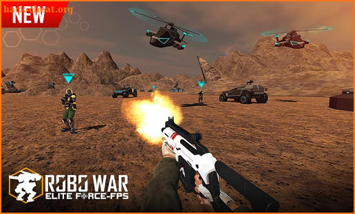 Robots War Shooting Sim 2017 screenshot