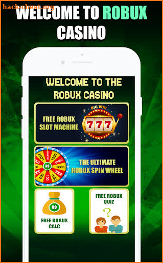 Robux Casino : Free Robux Slot Machine & RBX Wheel screenshot