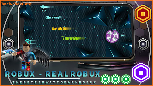 Robux Real Robux - Snake Robux screenshot