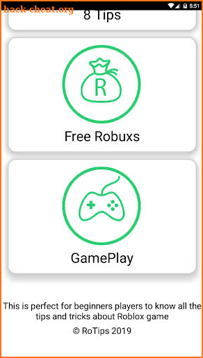 Robux Tips screenshot