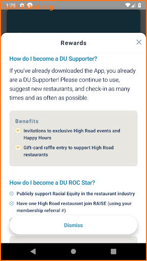 ROC National Diners' Guide screenshot