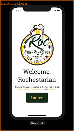 Roc Pub-n-Grub screenshot