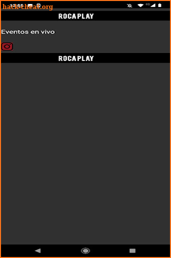 Roca Play guide screenshot
