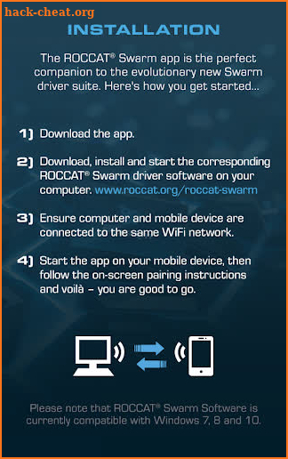 ROCCAT Swarm screenshot