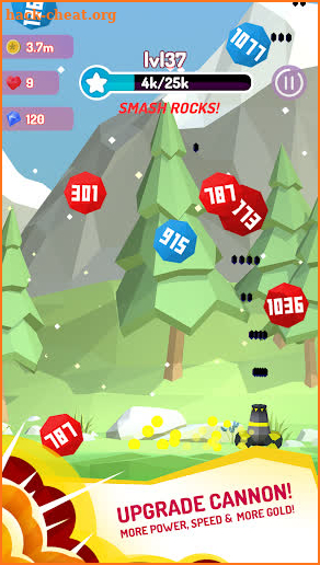 Rock Ball Blast screenshot