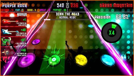 Rock Battle - Rhythm Music Game screenshot