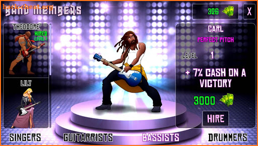 Rock Battle - Rhythm Music Game screenshot