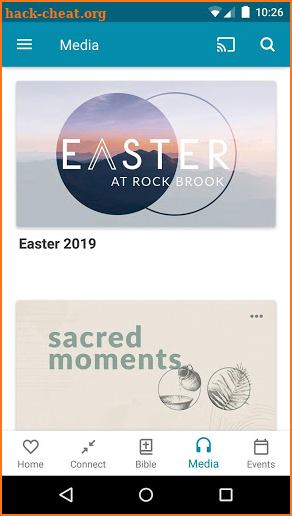 Rock Brook Church App screenshot