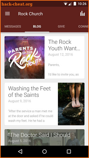 Rock Church Official App screenshot